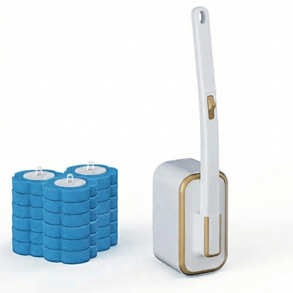 SwiftClean™ – Toalettborste med hygieniska engångstabletter